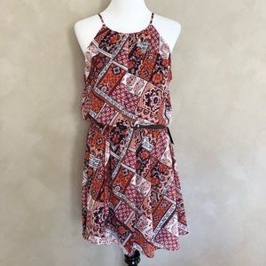5/$25 NWT By & By flower print belt dress